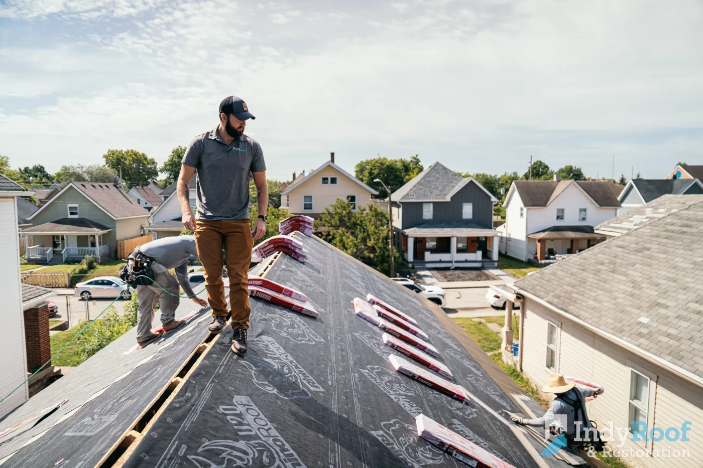 Roofing by Monrovia Roofing near Southport, IN
